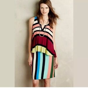 Anthropologie Maeve Layered Davina Dress